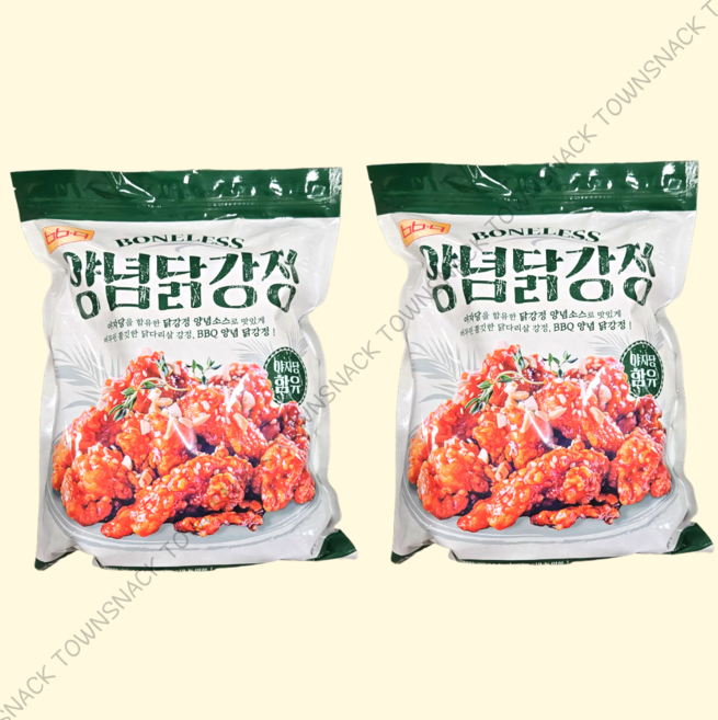 코스트코 BBQ닭강정 아이스포장, 1.2kg, 2개