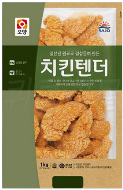 사조 오양 치킨텐더 1Kg, 7개
