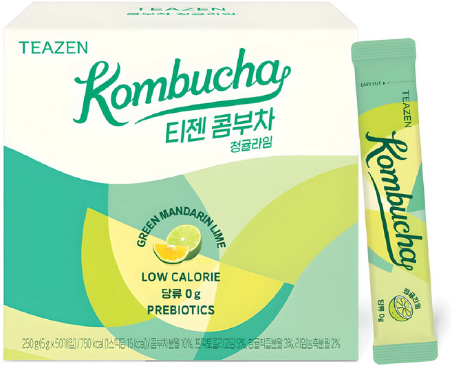 티젠 콤부차 청귤라임, 5g, 50개입, 1개