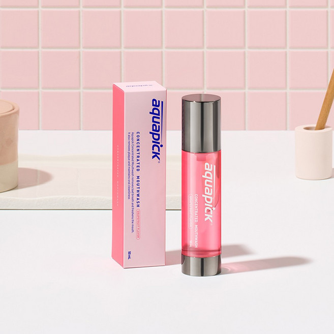 아쿠아픽 농축가글 자몽향, 1개, 50ml