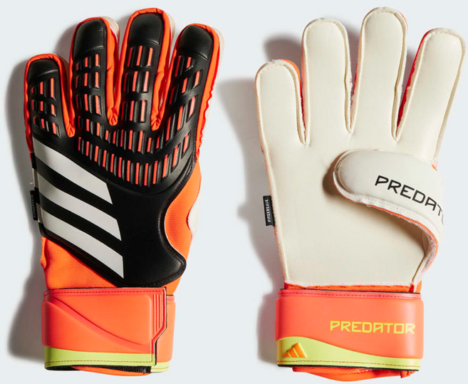 [국내매장판] 아디다스키즈 주니어용 골키퍼장갑 유소년 글러브 솔라레드
