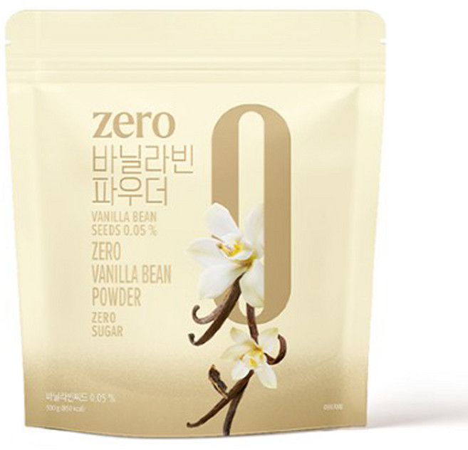 네이쳐티 제로 바닐라빈 파우더 500g, 10개, 1개입