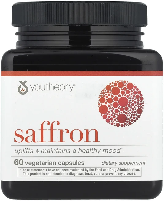 절실히 몸관리가필요한시기 Youtheory 사프론 60 캡슐 프리미엄할인상품입니다, 1개, 60정 - 쿠팡