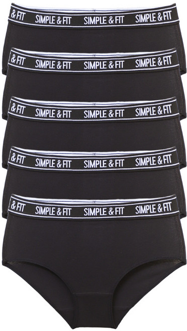 모노토노 피부에 순한 면스판 여성 삼각팬티 5매세트