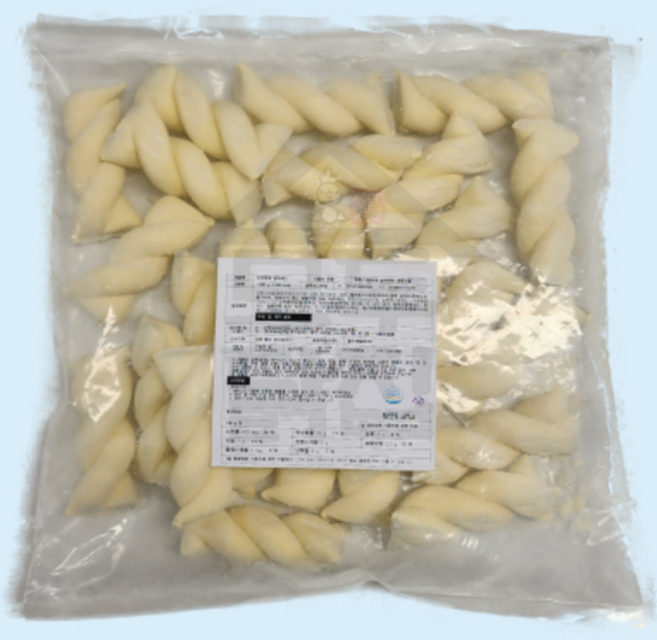 백두에프엠 팥꽈배기 40g 25개 1kg 초코꽈배기 쫀득한 꽈배기 냉동 생지 사이드메뉴, 1개