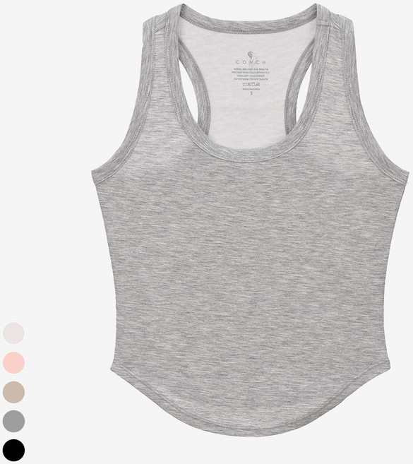 [콘치웨어] 소프트 모달 슬리브리스