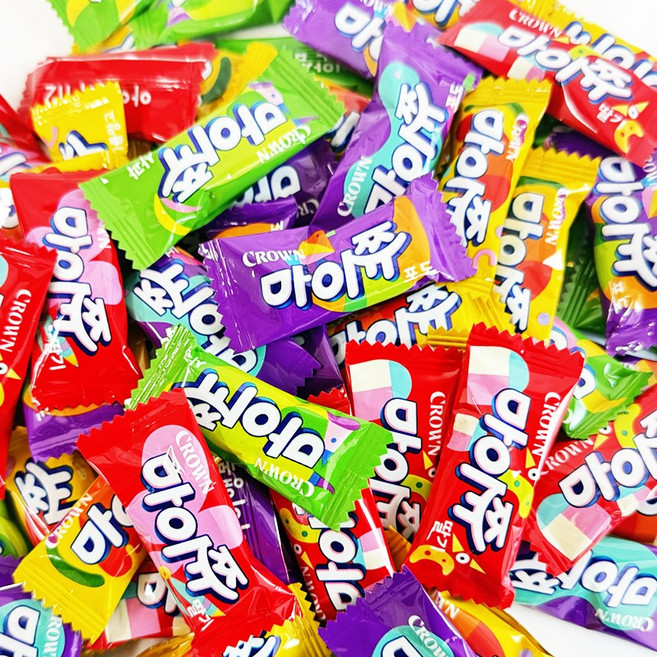 코트조이 마이쮸 대용량 혼합 딸기 포도 애플망고 사과 4가지맛 (총 180개입), 180개, 4.2g