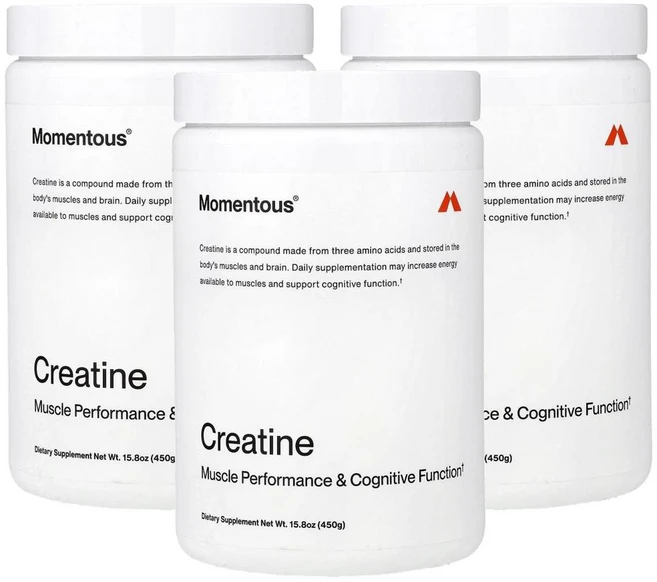 모멘터스 크레아틴 450 g Momentous Creatine 450g, 3개 - 쿠팡