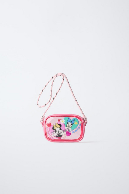 국내배송 자라 ZARA MINNIE MOUSE © DISNEY 크로스백 - 핑크 970762