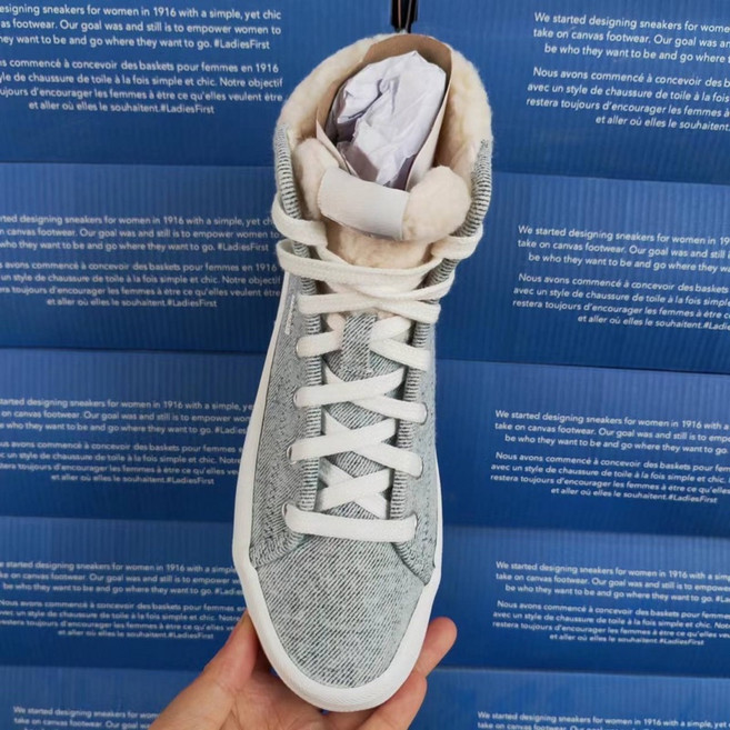 Keds 高筒帆布鞋