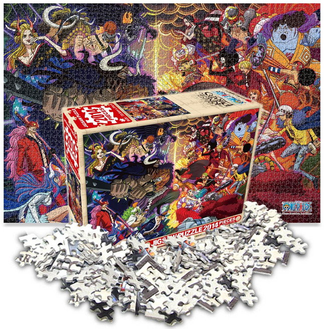 원피스 직소 퍼즐 2014조각, 1개, 사황카이도vs오황루피, 2014피스