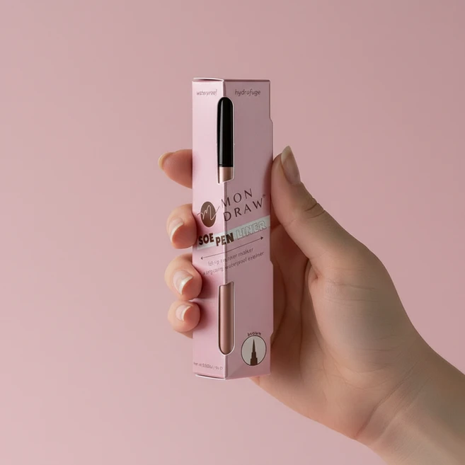 몬드로우 리퀴드 붓펜 아이라이너 1ml, 브라운, 1개 - 쿠팡