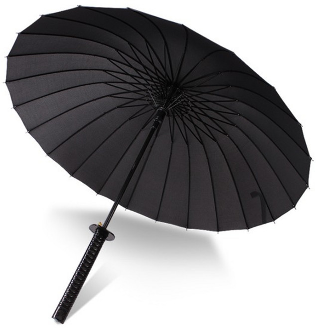 세븐프리 사무라이 튼튼한 자동 장우산24K