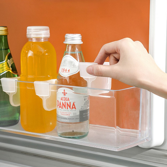 다용도 냉장고 칸막이 정리 클립 음료 쇼케이스 4P 쇼케이스칸막이 확장형 냉장고칸막이, 냉장고칸막이(확장형), 1개