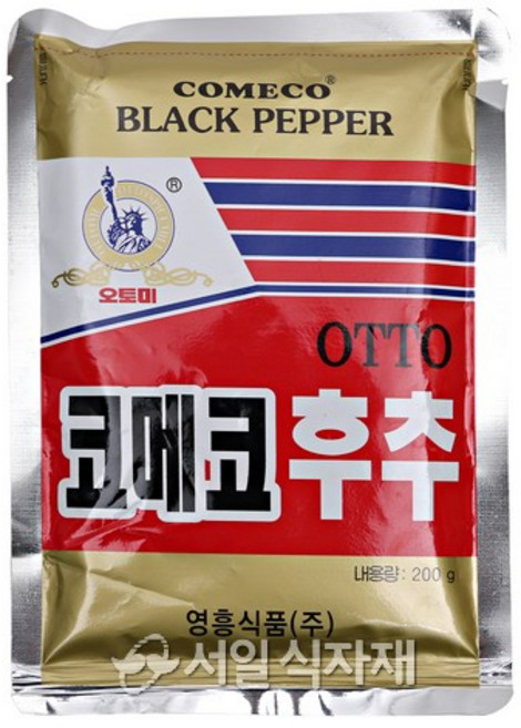 코메코 후추, 200g, 6개
