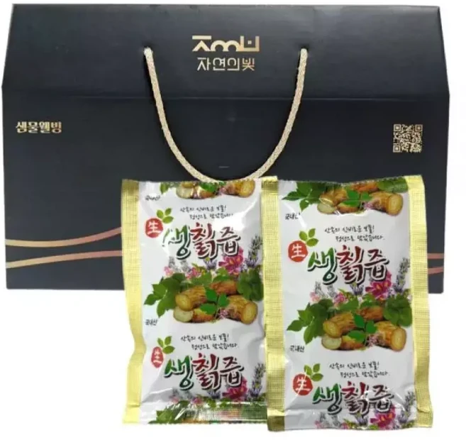 샘물웰빙 지리산야생칡즙 생칡즙 칡착즙 선물 스승의 날 어버이 티백 가정의 달 결혼식, 100ml, 1개