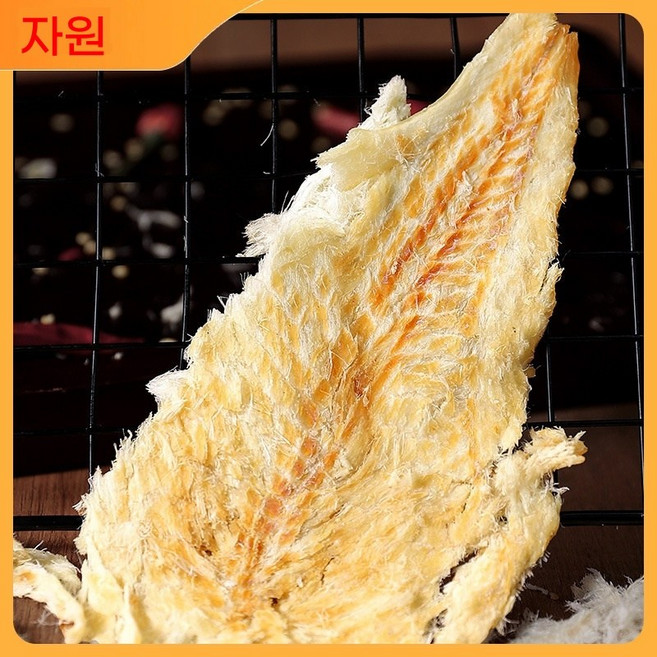 씨플 쫀득한 구운 대구포 500g 맛있는 사무실간식 대용량, [원형 대형 필렛] 원맛 건조 대구 250g/캔