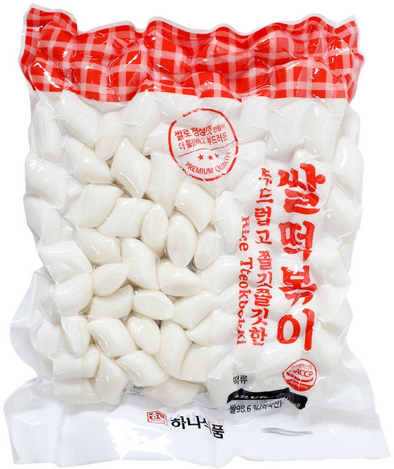 하나식품 못난이 쌀떡볶이, 4개, 1.5kg