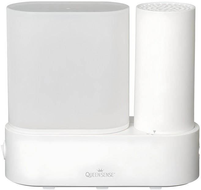 퀸센스 1.5L 디자인 가열식 가습기, QSHD-V150, 화이트