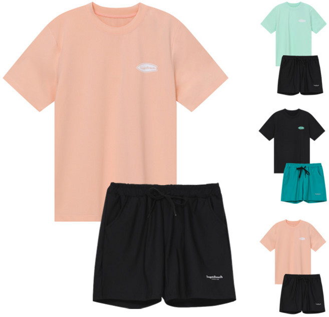 슈가비치 아동 주니어 래쉬가드+보드숏 상하세트 BH24-12JR 수영복