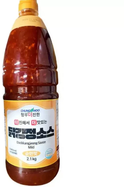 청우 닭강정 소스 2.1kg 달콤매콤, 1세트