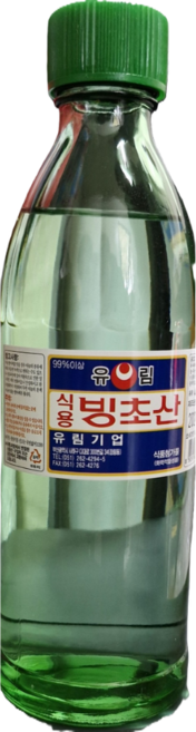 빙초산450ml/유림, 1개, 450ml