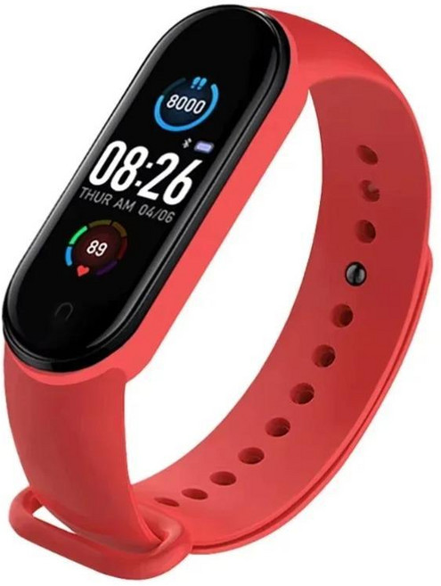 스마트 시계 디지털 피트니스 트래커 스포츠 심박수 이드, 빨간색, 3. Red