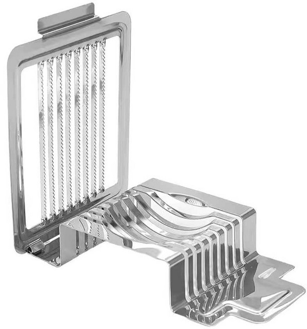 버터 커팅기 스테인레스 계란 슬라이서 급식 햄 절단기, 1개, 스텐 커터