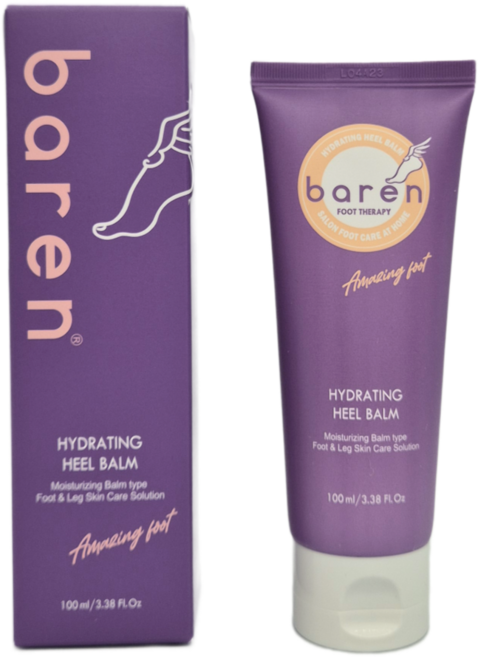 바렌 하이드레이팅 힐밤 100ml (풋크림), 1개