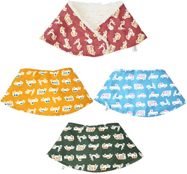 바나나 모양의 귀엽고 따뜻한~비엘라 자동차 스노우빕