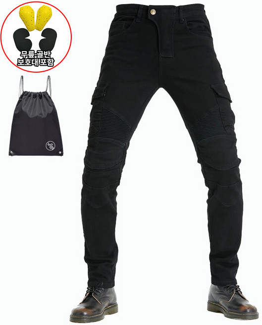 VITALO 데일리 슬림 모토진 (PGN짐쌕가방 지급), 블랙