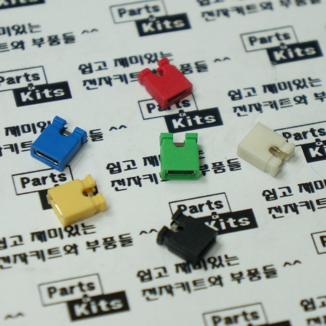 2.54mm피치 점퍼캡 Pitch 미니점퍼 Jumper 오픈 클로즈, B. 개방형[오픈타입], 블루