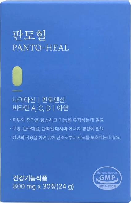 에보덤 판토힐, 1개, 30정 - 쿠팡