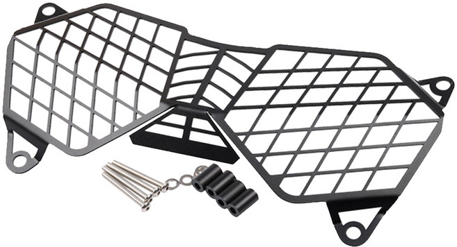 트라이엄프 1215 익스플로러 CA RT 오토바이 라이트 가드 보호대 그릴 커버 액세서리, 01 B