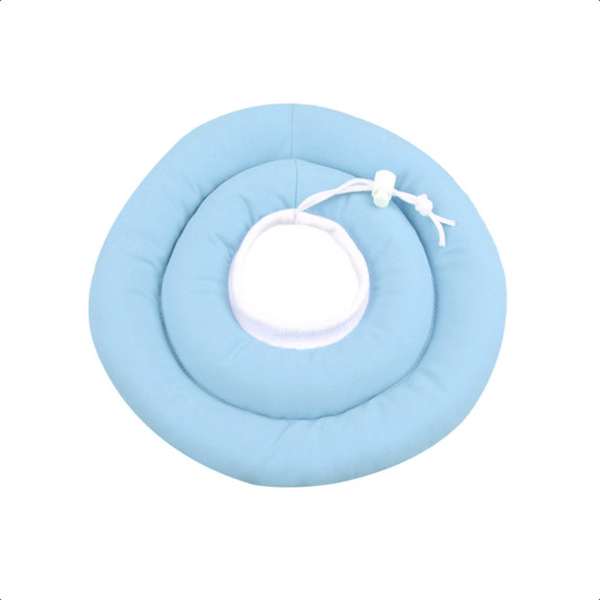 SUPER CREW 초경량 소프트 튜브 편안한 넥카라, 블루, 1개