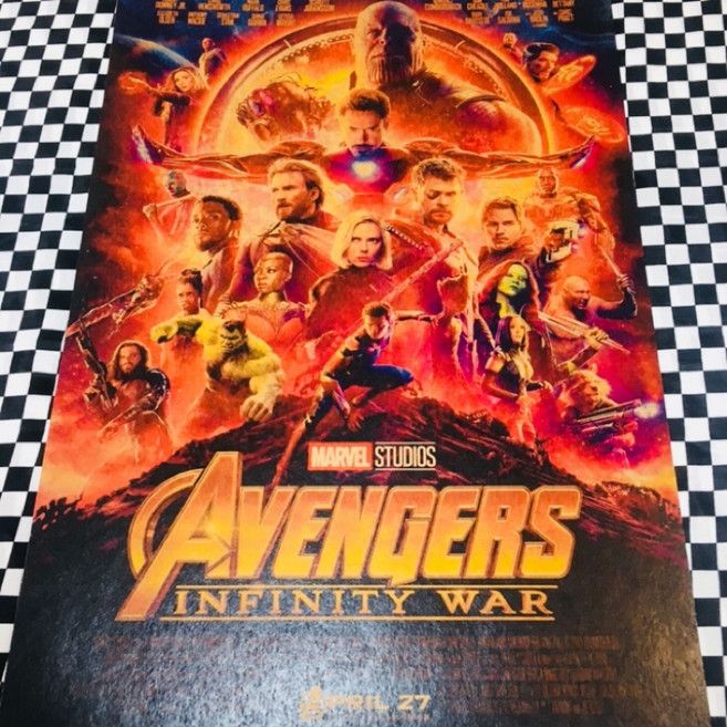 老番顛 復仇者聯盟3 Marvel 漫威英雄 鋼鐵人 電影海報 裝飾畫 背景裝飾 壁飾