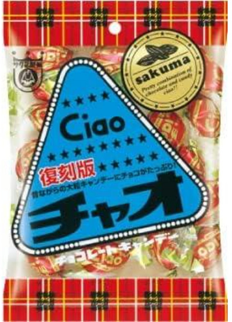 사쿠마제과 차오 복각판 80g x 10개