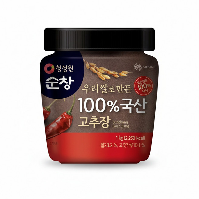 (신세계의정부점)청정원 순창 100% 국산고추장 1kg(강남점 순창 쌈장 200g 증정), 1개