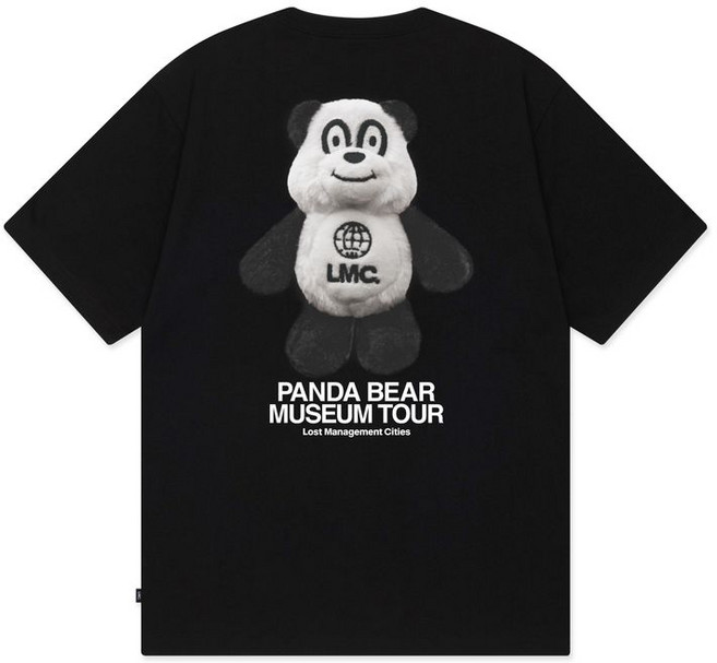 엘엠씨 LMC PANDA BEAR MUSEUM TOUR TEE 반팔티 블랙 매장정품 203814