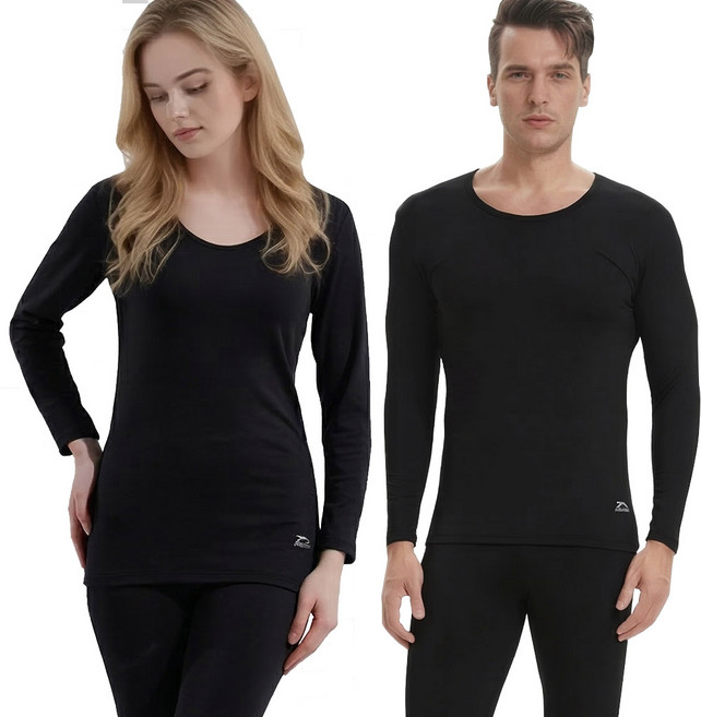 슬레진저 기능성 초극세사 기모 내의 초경량 발열 히트텍 상하의 세트