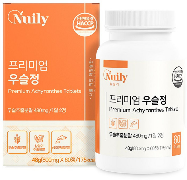 뉴일리 프리미엄 우슬정 800mg 60정, 1개