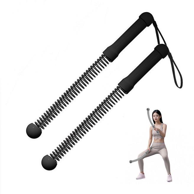 HAM 배틀로프 시뮬레이터 다이어트 전신 헬스용품, 블랙