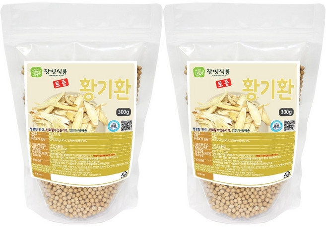 국산 황기환, 2개, 300g