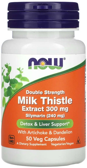 NOW Foods 밀크시슬 300mg 베지 캡슐 50정 NOW-04738, 1 - 쿠팡