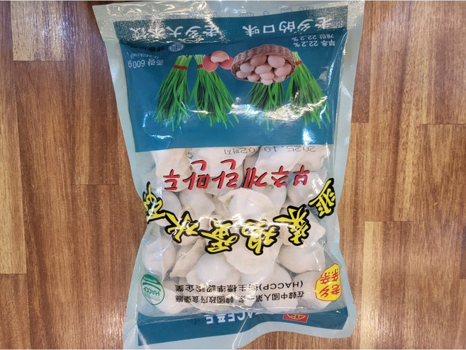 부추계란만두 호월일가, 600g, 5개