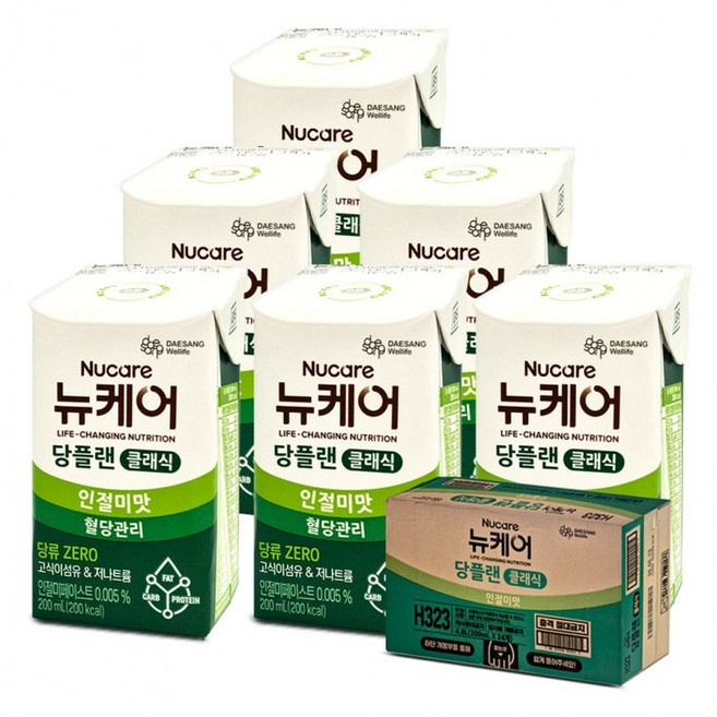 뉴케어 당플랜 클래식 인절미맛 200ml 24개