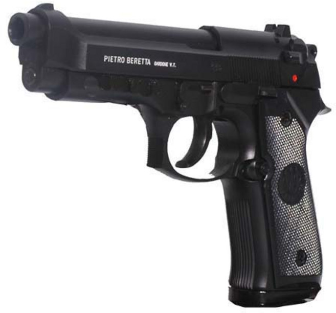 헤비웨이트 재질 BELETTA 에어압축 비비탄총 더존유통, 1개