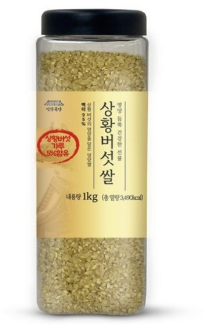 대구농산 5% 상황버섯쌀, 1kg, 1개