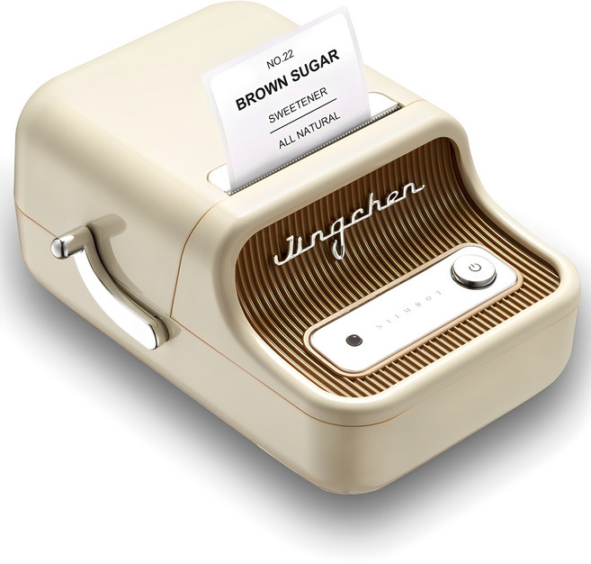 님봇 Niimbot B21 네임스티커 라벨프린터, B21크림화이트, 1개