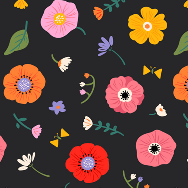 방수천 라미네이트원단 TPU 방수원단 20수 체크 꽃무늬 플라워 147종, 157) 레이지선데이모닝, 1개